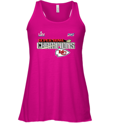 Youth Kansas City Chiefs NFL Pro Line by Fanatics Super Bowl LIV Champions Trophy Women's Racerback Tank Women's Racerback Tank - HHHstores