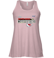 Youth Kansas City Chiefs NFL Pro Line by Fanatics Super Bowl LIV Champions Trophy Women's Racerback Tank Women's Racerback Tank - HHHstores
