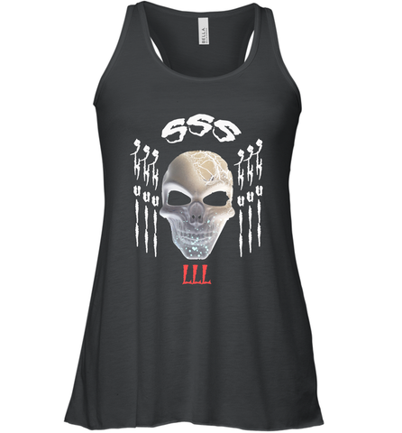 The mask of skull Halloween Women's Racerback Tank Women's Racerback Tank / Black / XS Women's Racerback Tank - HHHstores