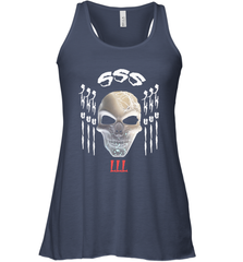 The mask of skull Halloween Women's Racerback Tank Women's Racerback Tank - HHHstores