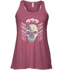 The mask of skull Halloween Women's Racerback Tank Women's Racerback Tank - HHHstores