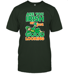 Are You Irish Or Just Good Looking Funny St Patricks Day Men's T-Shirt Men's T-Shirt - HHHstores