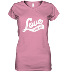 Cute Love Valentines Day Retro Vintage Top Women's V-Neck T-Shirt Women's V-Neck T-Shirt - HHHstores