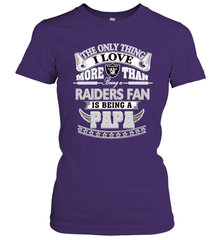 NFL The Only Thing I Love More Than Being A Oakland Raiders Fan Is Being A Papa Football Women's T-Shirt Women's T-Shirt - HHHstores