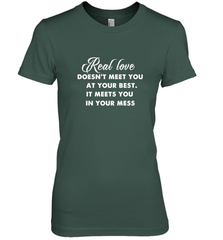 Real love funny quotes for valentine Women's Premium T-Shirt Women's Premium T-Shirt - HHHstores