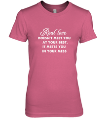 Real love funny quotes for valentine Women's Premium T-Shirt Women's Premium T-Shirt - HHHstores