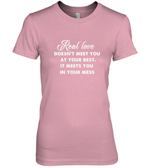 Real love funny quotes for valentine Women's Premium T-Shirt Women's Premium T-Shirt - HHHstores