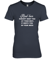 Real love funny quotes for valentine Women's Premium T-Shirt Women's Premium T-Shirt - HHHstores