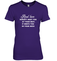 Real love funny quotes for valentine Women's Premium T-Shirt Women's Premium T-Shirt - HHHstores
