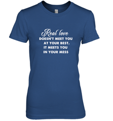 Real love funny quotes for valentine Women's Premium T-Shirt Women's Premium T-Shirt - HHHstores