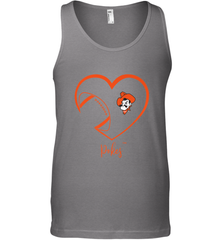 Oklahoma State Cowboys Football Inside Heart  Team Men's Tank Top Men's Tank Top - HHHstores