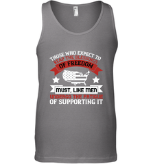 Those who expect to reap the blessings of freedom, must, like men, undergo the fatigue of supporting it 01 Men's Tank Top Men's Tank Top - HHHstores