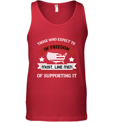 Those who expect to reap the blessings of freedom, must, like men, undergo the fatigue of supporting it 01 Men's Tank Top Men's Tank Top - HHHstores