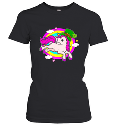 Irish Leprechaun Unicorn Cute St Patricks Day Ireland Women's T-Shirt