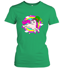 Irish Leprechaun Unicorn Cute St Patricks Day Ireland Women's T-Shirt Women's T-Shirt - HHHstores