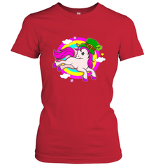 Irish Leprechaun Unicorn Cute St Patricks Day Ireland Women's T-Shirt Women's T-Shirt - HHHstores