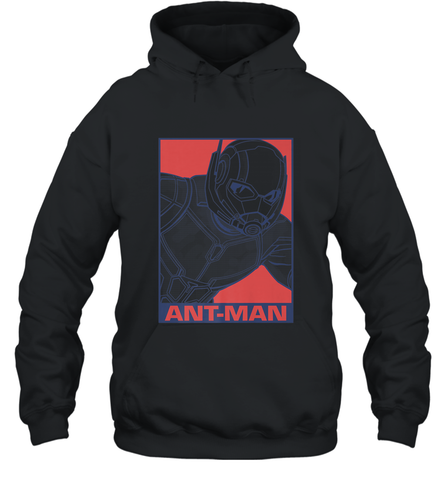 Marvel Avengers Endgame Ant Man Pop Art Hooded Sweatshirt Hooded Sweatshirt / Black / S Hooded Sweatshirt - HHHstores