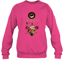 I Found Myself In Wonderland  Alice In Wonderland Crewneck Sweatshirt Crewneck Sweatshirt - HHHstores