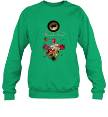 I Found Myself In Wonderland  Alice In Wonderland Crewneck Sweatshirt Crewneck Sweatshirt - HHHstores
