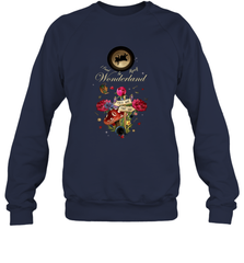I Found Myself In Wonderland  Alice In Wonderland Crewneck Sweatshirt Crewneck Sweatshirt - HHHstores