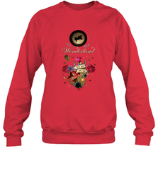 I Found Myself In Wonderland  Alice In Wonderland Crewneck Sweatshirt Crewneck Sweatshirt - HHHstores