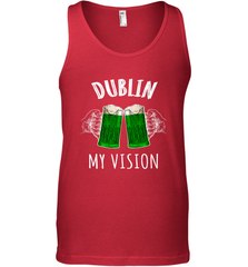 Dublin My Vision St Patrick's Day Men's Tank Top Men's Tank Top - HHHstores