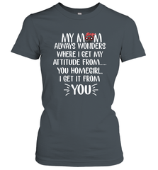 HOCKEY My Mom Always Wonders Women's T-Shirt Women's T-Shirt - HHHstores
