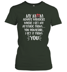 HOCKEY My Mom Always Wonders Women's T-Shirt Women's T-Shirt - HHHstores