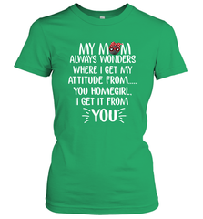 HOCKEY My Mom Always Wonders Women's T-Shirt Women's T-Shirt - HHHstores