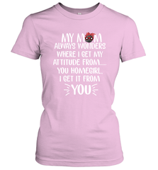 HOCKEY My Mom Always Wonders Women's T-Shirt Women's T-Shirt - HHHstores