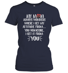 HOCKEY My Mom Always Wonders Women's T-Shirt Women's T-Shirt - HHHstores