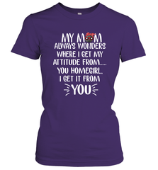HOCKEY My Mom Always Wonders Women's T-Shirt Women's T-Shirt - HHHstores