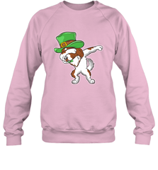 Dabbing Irish Setter Dog Leprechaun St Patricks Day Ireland Crewneck Sweatshirt Crewneck Sweatshirt - HHHstores