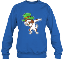Dabbing Irish Setter Dog Leprechaun St Patricks Day Ireland Crewneck Sweatshirt Crewneck Sweatshirt - HHHstores