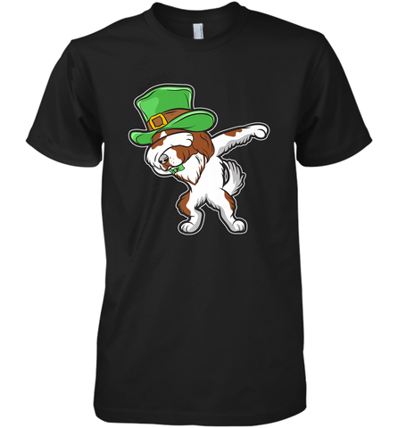 Dabbing Irish Setter Dog Leprechaun St Patricks Day Ireland Men's Premium T-Shirt Men's Premium T-Shirt / Black / XS Men's Premium T-Shirt - HHHstores