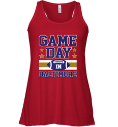 NFL Baltimore MD. Game Day Football Home Team Women's Racerback Tank