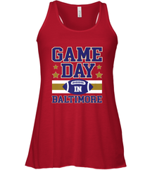 NFL Baltimore MD. Game Day Football Home Team Women's Racerback Tank Women's Racerback Tank - HHHstores