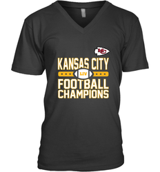 Kansas City Sideline Football _ The City Of Champions LIV Men's V-Neck