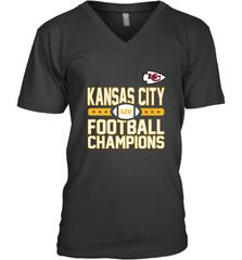 Kansas City Sideline Football _ The City Of Champions LIV Men's V-Neck Men's V-Neck - HHHstores