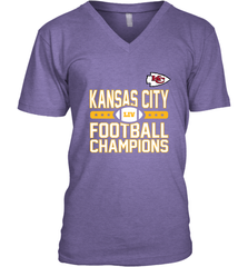 Kansas City Sideline Football _ The City Of Champions LIV Men's V-Neck Men's V-Neck - HHHstores