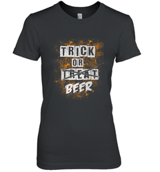 Trick or Beer Funny Halloween Trick or Treat Women's Premium T-Shirt