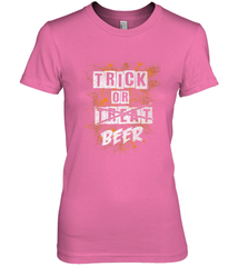 Trick or Beer Funny Halloween Trick or Treat Women's Premium T-Shirt Women's Premium T-Shirt - HHHstores