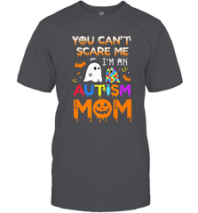 You Can't Scare Me I'm An Autism Mom Ghost Awareness Funny Men's T-Shirt Men's T-Shirt - HHHstores