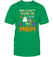 You Can't Scare Me I'm An Autism Mom Ghost Awareness Funny Men's T-Shirt Men's T-Shirt - HHHstores