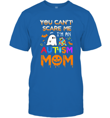 You Can't Scare Me I'm An Autism Mom Ghost Awareness Funny Men's T-Shirt Men's T-Shirt - HHHstores