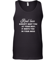 Real love funny quotes for valentine Men's Tank Top Men's Tank Top - HHHstores