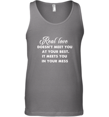 Real love funny quotes for valentine Men's Tank Top Men's Tank Top - HHHstores