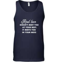 Real love funny quotes for valentine Men's Tank Top Men's Tank Top - HHHstores