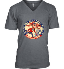 Lying Dog Face Pony Soldier Quid Pro Quo Joe Biden Donkey Men's V-Neck Men's V-Neck - HHHstores