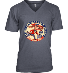 Lying Dog Face Pony Soldier Quid Pro Quo Joe Biden Donkey Men's V-Neck Men's V-Neck - HHHstores